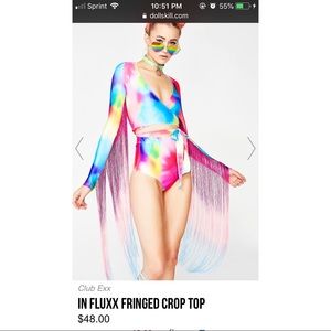 TIE DYE FRINGE SET